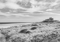 Bamburgh Castle Coastal Print