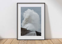 Heugh Breakwater Pier - Storm Waves - Hartlepool
