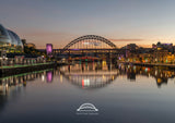 Tyne Bridge and Quayside - Reflecting on The River Tyne - Newcastle - Gateshead