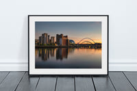 Quayside - Reflecting on The River Tyne - Sunset - Newcastle - Gateshead