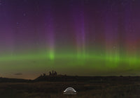 Dunstanburgh Castle - Aurora Borealis - Northern Lights - Northumberland