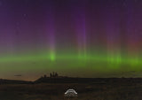 Dunstanburgh Castle - Aurora Borealis - Northern Lights - Northumberland