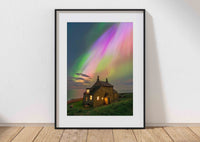 The Bathing House Northern Lights Print