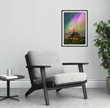 The Bathing House Northern Lights Print