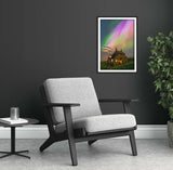 The Bathing House Northern Lights Print