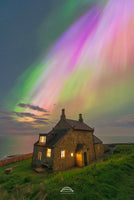 The Bathing House Northern Lights Print