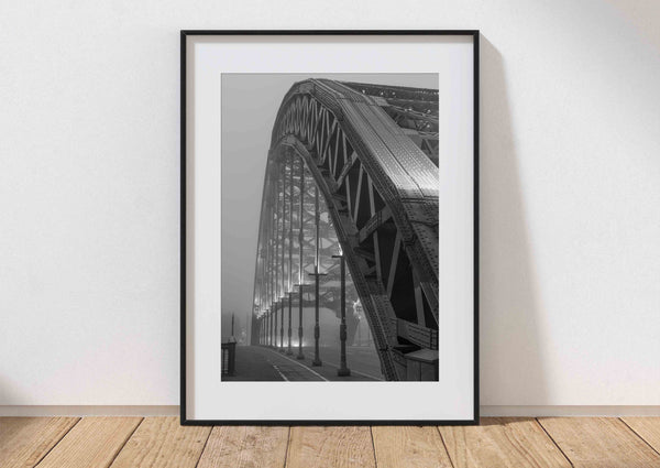 Wearmouth Bridge In Fog