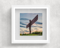 The Angel of The North | Box Frame | Ceramic Tile