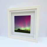 Northern Lights Framed Ceramic Tile