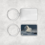 Seaham Wave Keyring