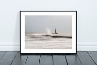 Roker Pier - Stormy Seas - Sunderland