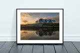 Sage Gateshead reflecting on The River Tyne at Sunrise