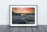 Hexham Bridge - Sunset - Hexham - Northumberland