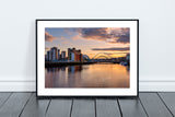The Quayside and Bridges - Sunset - Newcastle - Gateshead