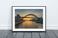 Tyne Bridge and River Tyne Sunrise - Newcastle - Gateshead