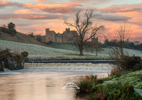 Alnwick Castle Winter Print 