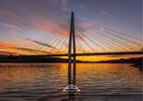 Northern Spire Bridge - River Wear - Sunset - Sunderland