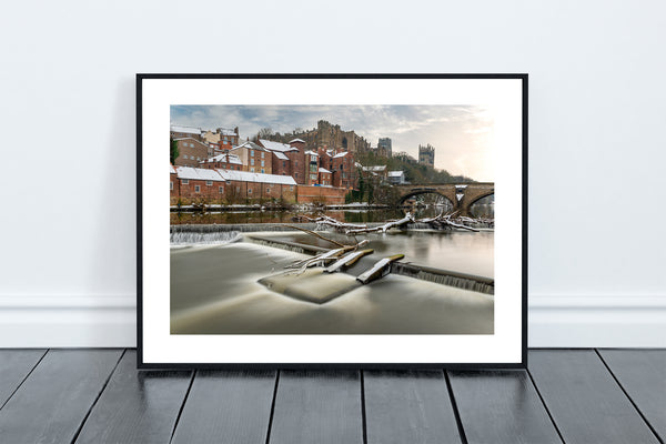 Framwellgate Bridge - River Wear - Winter - Durham