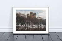 Durham Cathedral - Winter - Seen from Across The River Wear - Durham