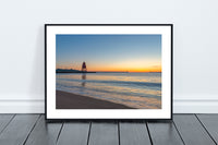 Herd Groyne Lighthouse - Sandhaven Beach - Sunrise - South Shield