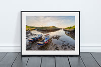 Seaton Sluice Harbour Print