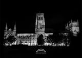 Durham Cathedral - Palace Green - Durham - Black and White