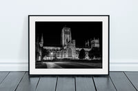 Durham Cathedral - Black and White - Durham