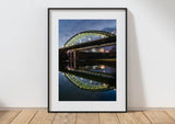 Wearmouth Bridge - Reflecting on a Still River Wear - Sunderland
