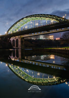 Wearmouth Bridge - Reflecting on a Still River Wear - Sunderland