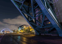 The Gateshead side of The Tyne Bridge with The Sage Gateshead and Gateshead Millennium Bridge visible in the background. - North East Captures