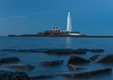 St Mary's Lighthouse is on St Mary's Island, Whitley Bay on the North East coast. Accessible by a causeway which is submerged at high tide. - North East Captures