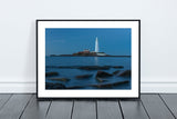 St Mary's Lighthouse is on St Mary's Island, Whitley Bay on the North East coast. Accessible by a causeway which is submerged at high tide. - North East Captures