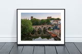 Elvet Bridge crossing The River Wear with Durham Cathedral and Durham Castle in the background - North East Captures