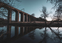 Lesbury Railway Viaduct on the East Coast Main Line between Newcastle and Berwick in Northumberland - North East Captures