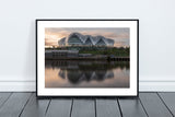 Sage Gateshead at Sunrise reflecting in The River Tyne - North East Captures