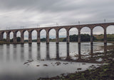 The Royal Border Bridge spanning the River Tweed between Berwick-upon-Tweed and Tweedmouth in Northumberland. - North East Captures