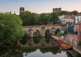 Elvet Bridge crossing The River Wear with Durham Cathedral and Durham Castle in the background - North East Captures