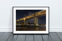 High Level Bridge, a road and rail bridge crossing The River Tyne between Newcastle and Gateshead. - North East Captures