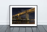 High Level Bridge, a road and rail bridge crossing The River Tyne between Newcastle and Gateshead. - North East Captures